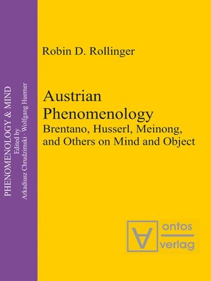 cover image of Austrian Phenomenology